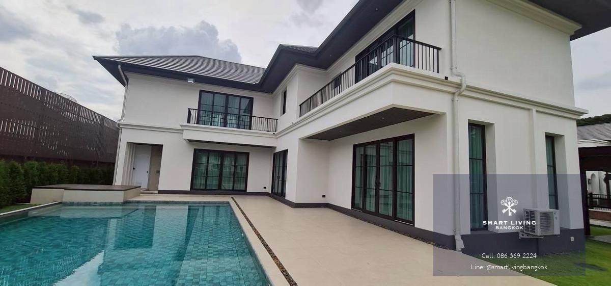 ให้เช่าบ้านหรูพร้อมสระส่วนตัว ใกล้ ISB เหมาะสำหรับครอบครัวต่างชาติ เข้าอยู่ เมษายน 2569