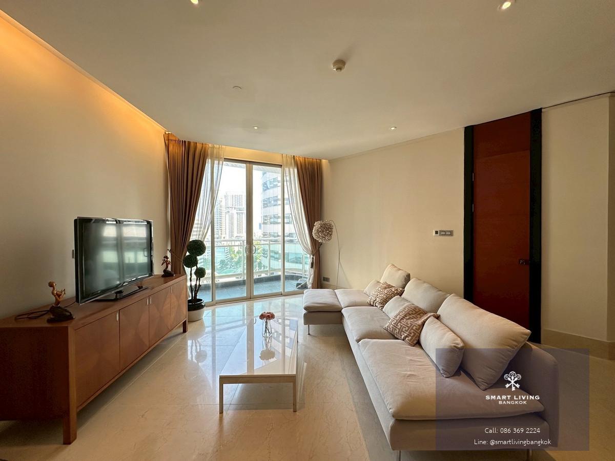 For Rent - Condo วิวเมืองสาทรจากห้องมุม ห้องใหญ่ใจกลางสาทร 120 ตร.ม. เดินไป BTS St. Louis ได้ | The Infinity Sathorn