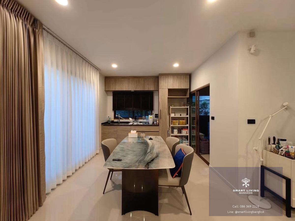 บ้านเดี่ยว บุราสิริ กรุงเทพกรีฑา ขายพร้อมผู้เช่า สิ้นสุด เมษายน 2570 ใกล้โรงเรียนนานาชาติ ทำเลศักยภาพ เหมาะลงทุน