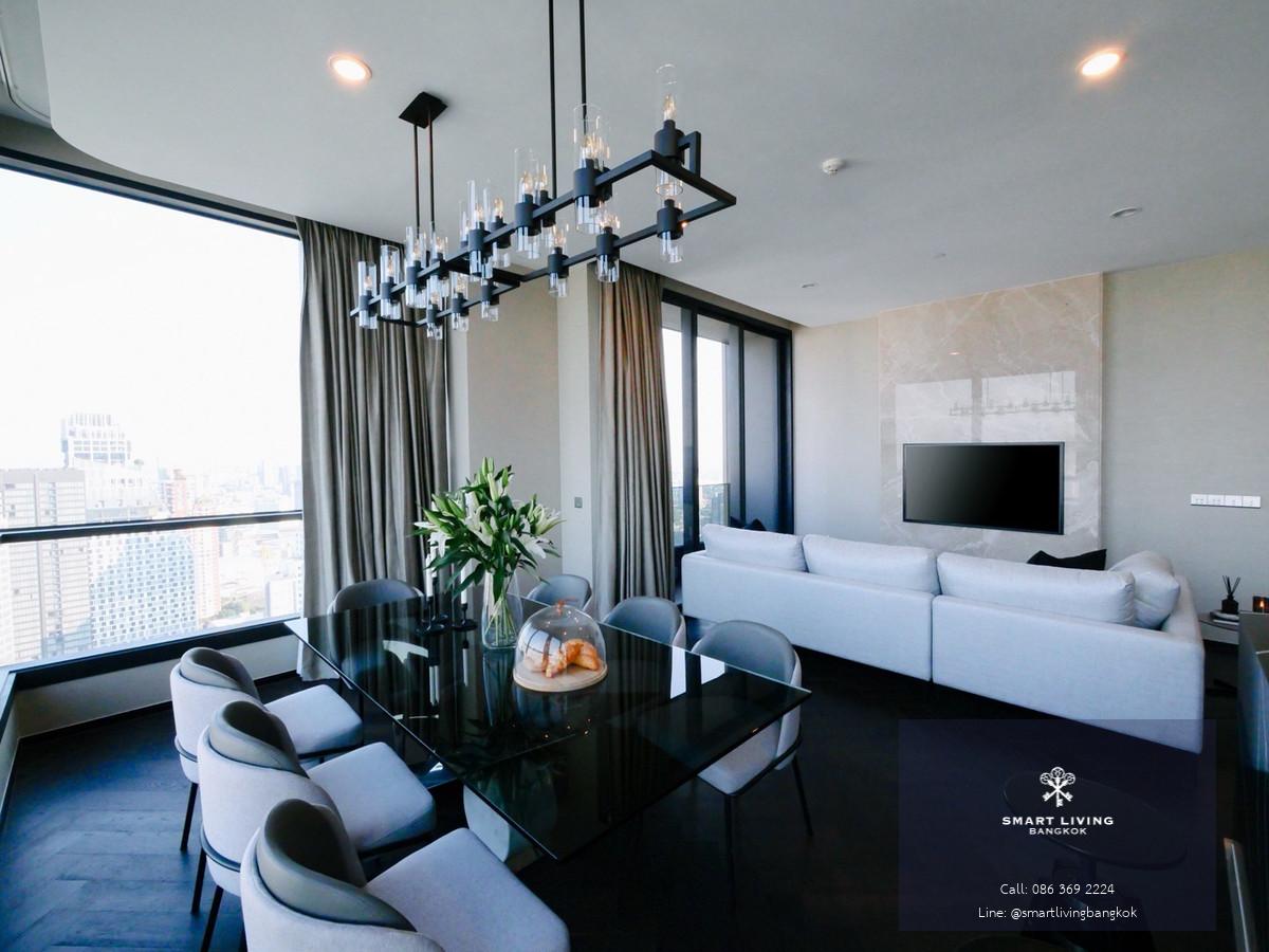 ให้เช่าคอนโด The Esse Sukhumvit 36 ทองหล่อ 3 ห้องนอน ชั้นสูง วิวเปิด ใกล้ BTS ทองหล่อ พร้อมอยู่