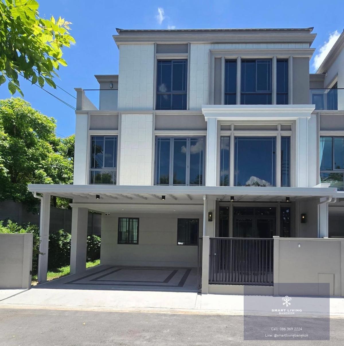 ให้เช่าทาวน์โฮม 3 ชั้น อ่อนนุช 21 Baan Klang Muang Classe Sukhumvit 77 รับสัตว์เลี้ยง ใกล้ BTS อ่อนนุช