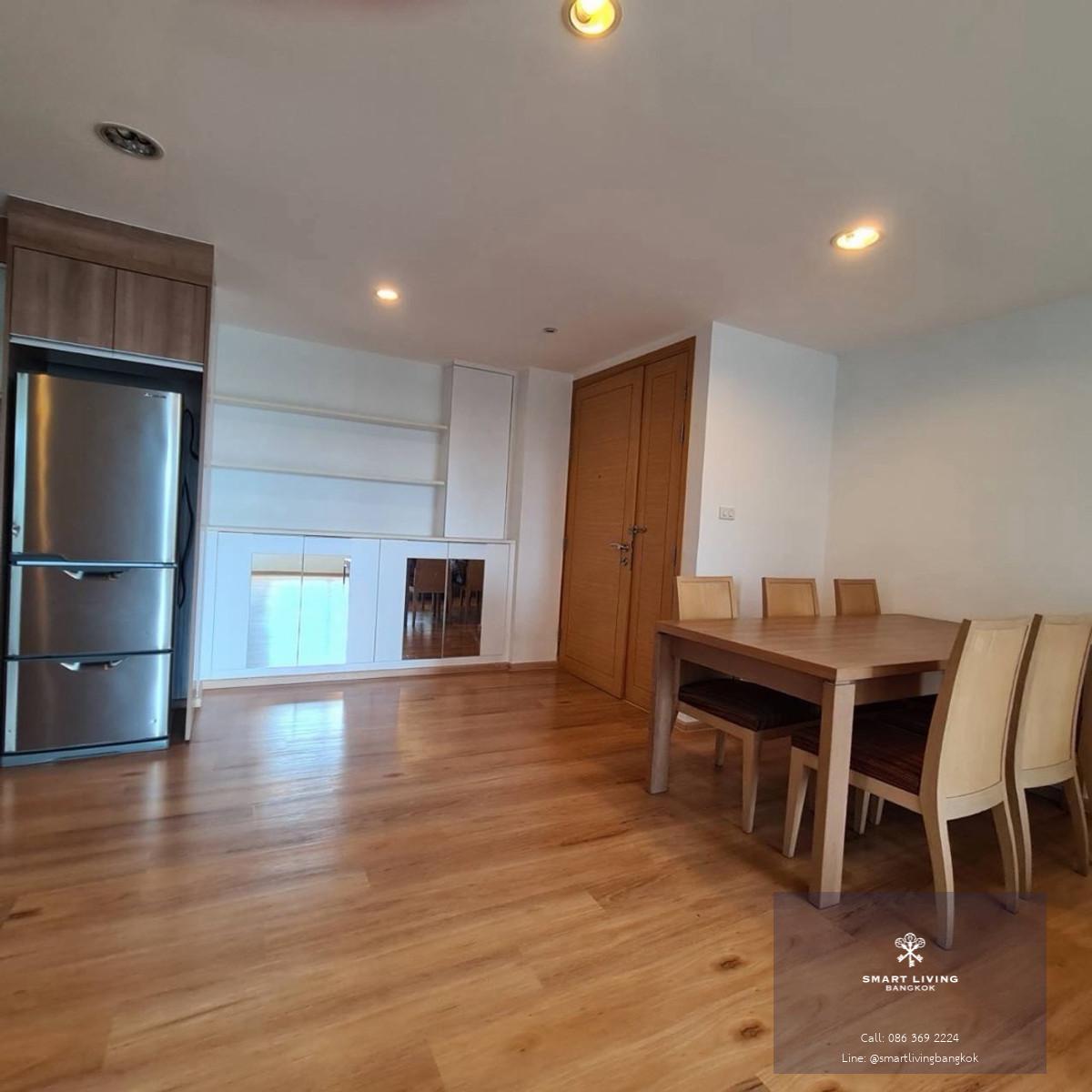 ให้เช่าห้องขนาดใหญ่  2 ห้องนอน พื้นที่ 107 ตร.ม ทำเลหลังสวน ใกล้ BTS ชิดลม ใจกลางเมือง เหมาะอยู่อาศัยระยะยาว