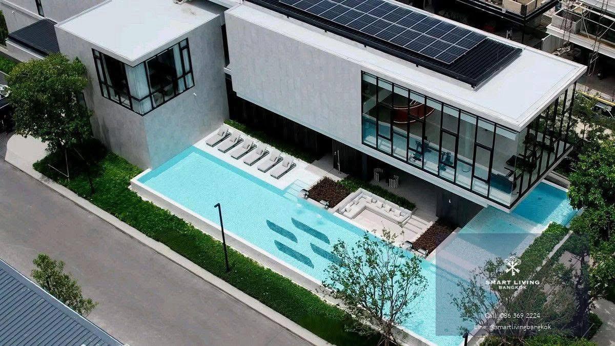 บ้านเช่าหรู พูลวิลล่า 3 ชั้น พร้อมลิฟท์ส่วนตัว เฟอร์ครบ พร้อมเข้าอยู่ ย่านโยธินพัฒนา