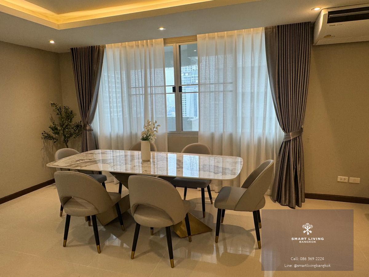🏙️ For Rent | D.S. Tower 1 | 4 Bed 3 Bath | BTS Phrom Phong | Emporium | EmQuartier | Family Condo | Fully Furnished | Spacious | Work Permit Required
