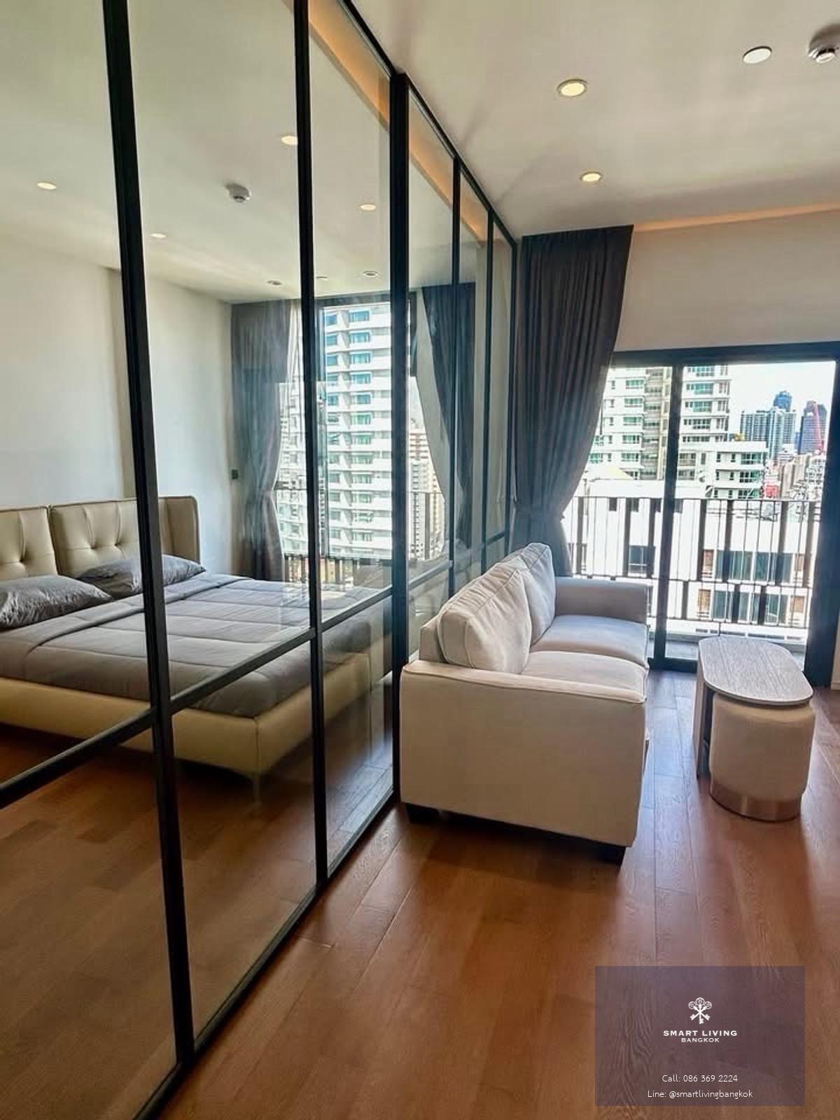 คอนโดเลี้ยงสัตว์ได้ ใกล้ BTS อโศก และ MRT สุขุมวิท ห้องชั้นสูง วิวเมืองสวย Muniq Sukhumvit 23