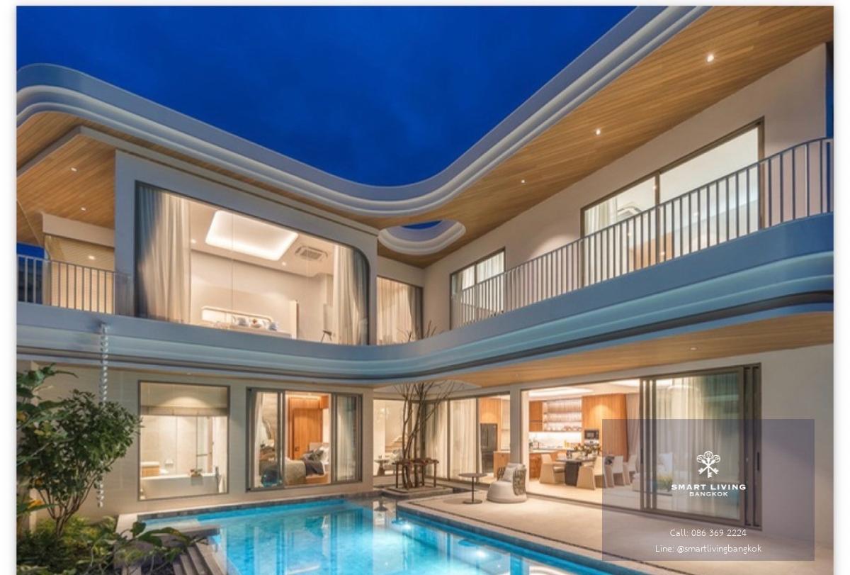 ขาย Pool Villa ภูเก็ต 4 ห้องนอน ใกล้บางเทา วิลล่าสุดหรูบรรยากาศรีสอร์ท เหมาะอยู่อาศัยและลงทุน