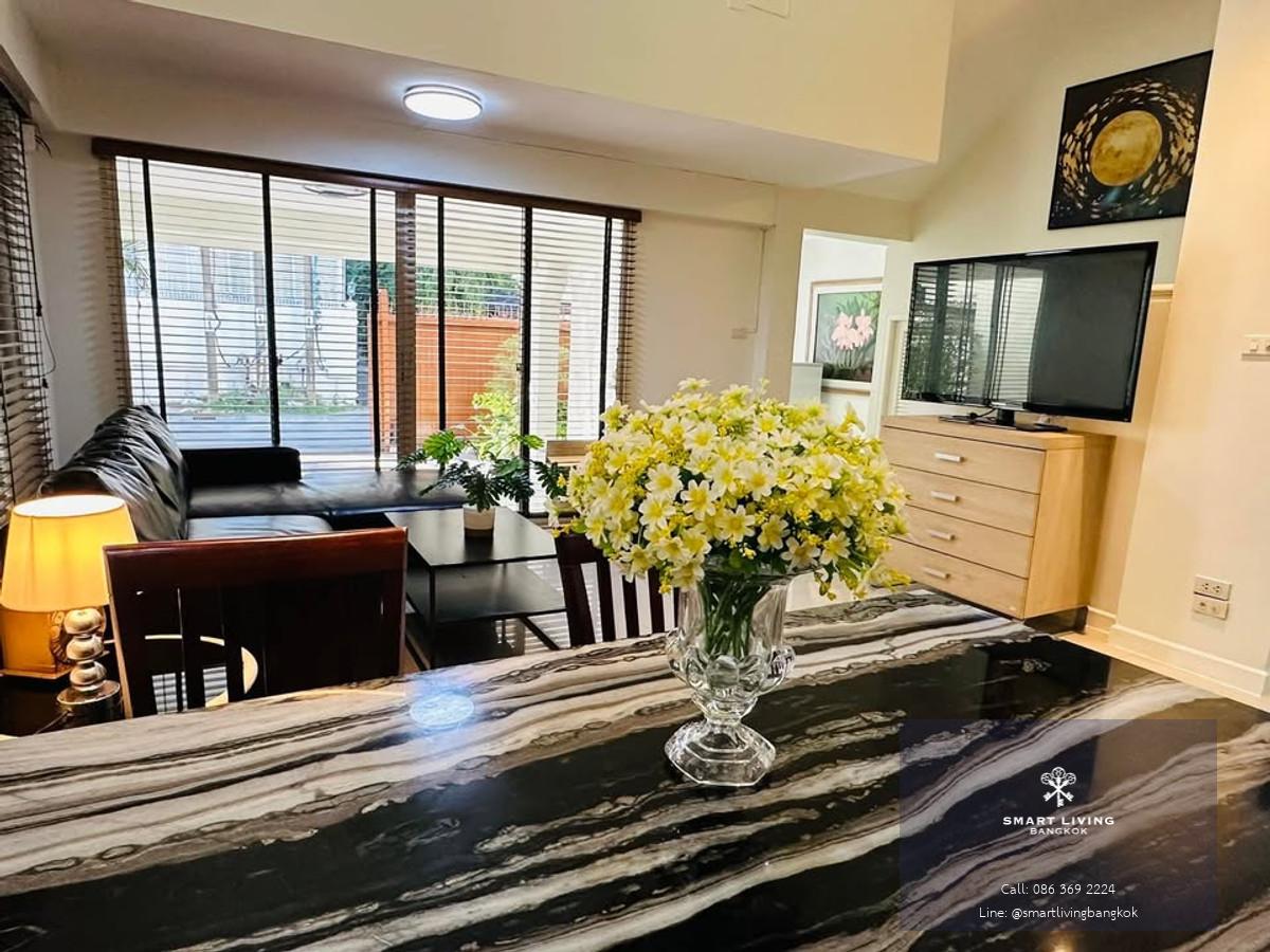 🌟 ให้เช่าทาวน์โฮมหรูใจกลางสุขุมวิท 4 ห้องนอน พื้นที่สวนข้างบ้าน เฟอร์นิเจอร์ตกแต่งครบ ใกล้ BTS พร้อมพงษ์ พร้อมอยู่