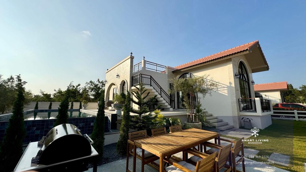 ขายบ้านพักตากอากาศ เขาใหญ่ พูลวิลล่าส่วนตัว วิวภูเขา ไม่มีค่าส่วนกลาง ใกล้ Toscana Valley ปากช่อง นครราชสีมา