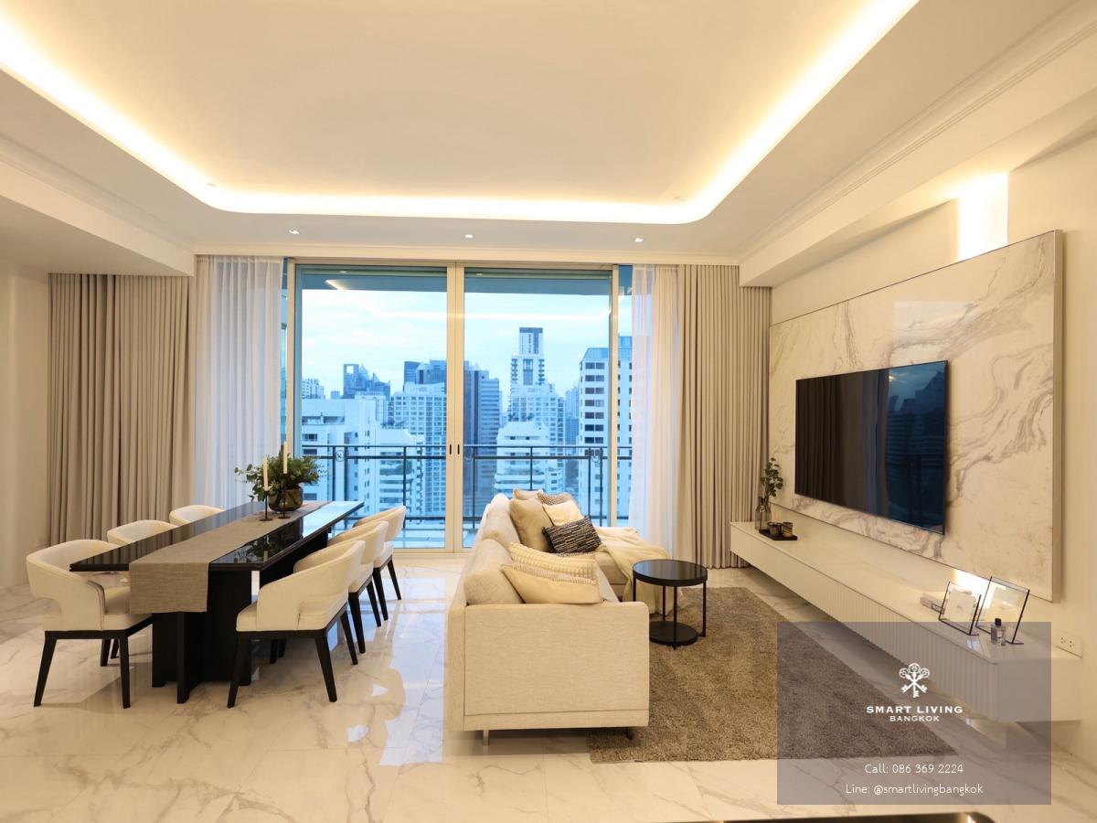 ขายคอนโด Royce Private Residences สุขุมวิท 31 ใกล้ BTS พร้อมพงษ์ 600 ม. 3 ห้องนอน 143 ตร.ม โซน Em District วิวโล่ง