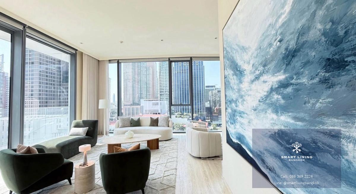 Scope Langsuan ให้เช่าคอนโดชั้นสูง 2 ห้องนอน 3 ห้องน้ำ ครัวปิด เฟอร์ครบ ใกล้ BTS ชิดลม