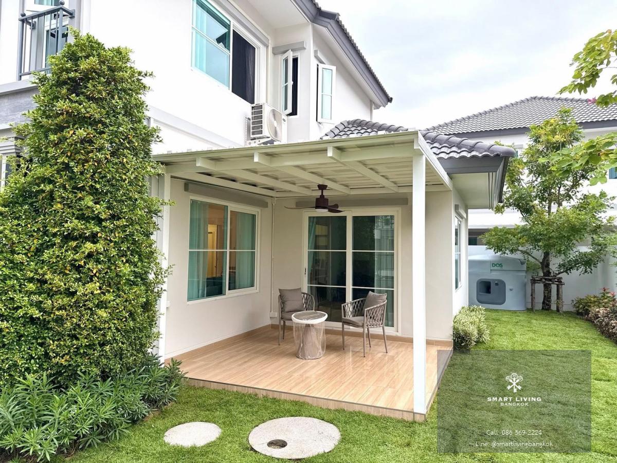 ให้เช่าบ้านเดี่ยว Villaggio 3 ศรีนครินทร์-บางนา เงียบสงบ เดินทางสะดวก เข้าออกได้หลายเส้นทาง ใกล้ทางด่วน