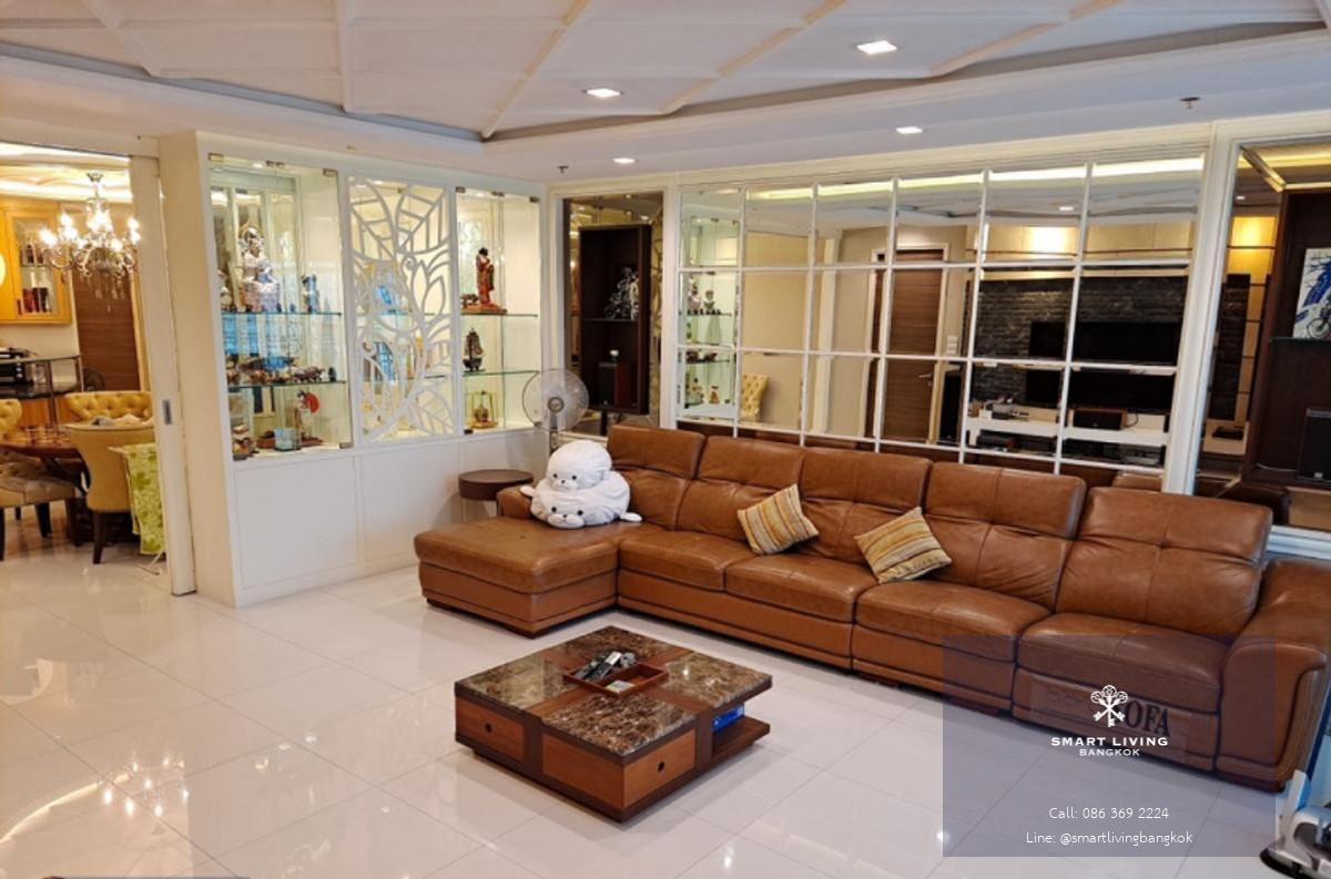 ให้เช่า คอนโด   Supalai Prima Riva  3 ห้องนอน 246 ตร.ม. ใกล้ BTS สุรศักดิ์  ใกล้ Central Plaza Rama 3