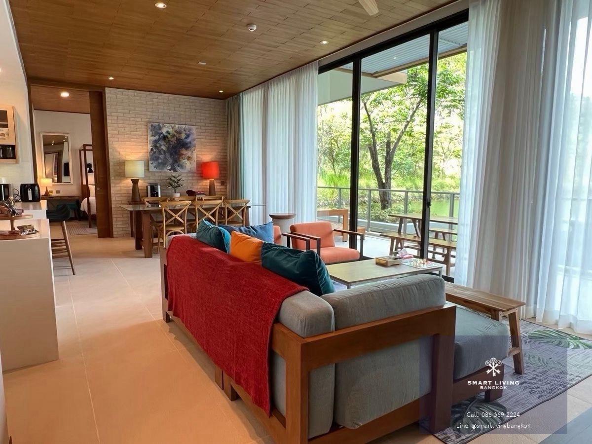 ขายคอนโดหรูวิวทะเลสาบ Swan Lake Residences Khao Yai ยูนิต Pet Friendly วิวภูเขาแบบพาโนรามา ใกล้ InterContinental Khao Yai