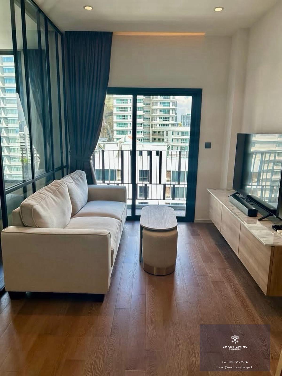 คอนโดเลี้ยงสัตว์ได้ ใกล้ BTS อโศก และ MRT สุขุมวิท ห้องชั้นสูง วิวเมืองสวย Muniq Sukhumvit 23