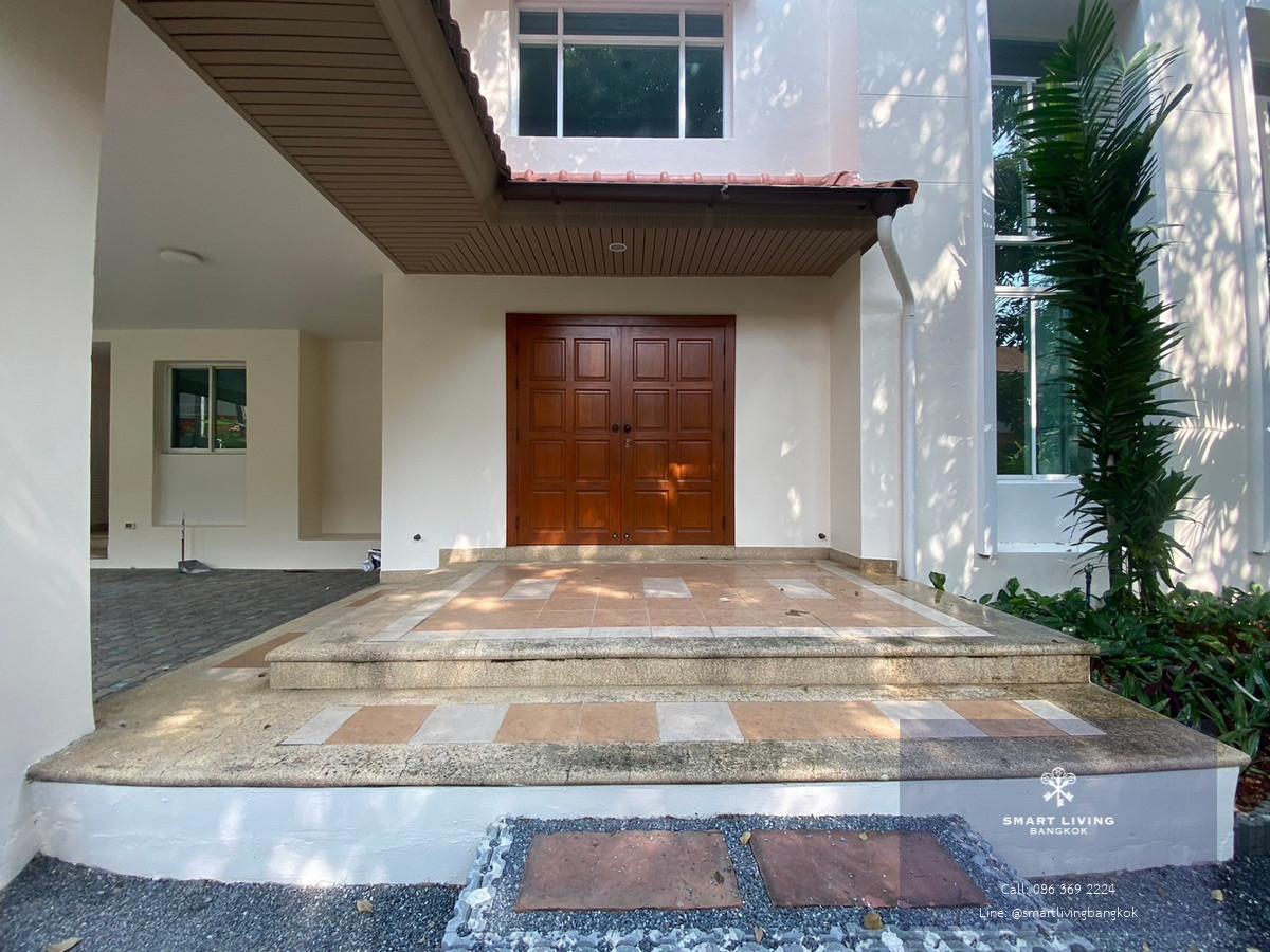 ✨ให้เช่าบ้านเดี่ยว2ชั้นที่ นิชดา ธานี 4ห้องนอน ขนาด 406ตรม. เงียบสงบ ร่มรื่น และเป็นส่วนตัว  เพียงไม่กี่นาทีถึงโรงเรียนนานาชาติ ISB พร้อมอยู่