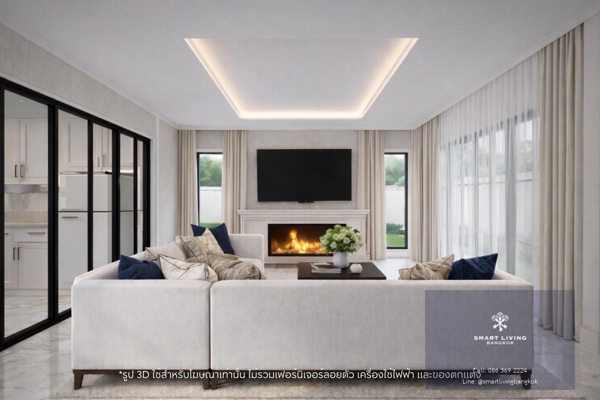 บ้านเดี่ยวรีโนเวทใหม่ บางนา ใกล้โรงเรียนนานาชาติ ใกล้ Central บางนา เหมาะอยู่อาศัยและลงทุน