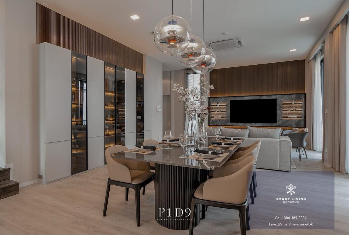 ขาย/ให้เช่า บ้านเดี่ยว VIVE 2 กรุงเทพกรีฑา บนถนนกรุงเทพกรีฑา บ้านหรู 4 ห้องนอน พร้อมลิฟต์ส่วนตัว พื้นที่ใช้สอย 421 ตร.ม.