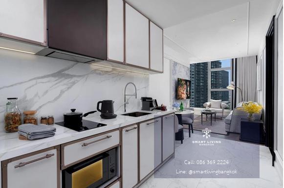 ให้เช่า Serviced Residence La Clef Bangkok (52 ตร.ม.) 1 Bedroom Deluxe (พร้อมเตียง King-Size พักได้สูงสุด 2 ท่าน) (รวมน้ำไฟ/แม่บ้าน/Onsen) พร้อมมีบริการเครื่องดื่มที่ Santisuk Lounge ใกล้ BTS ทองหล่อ