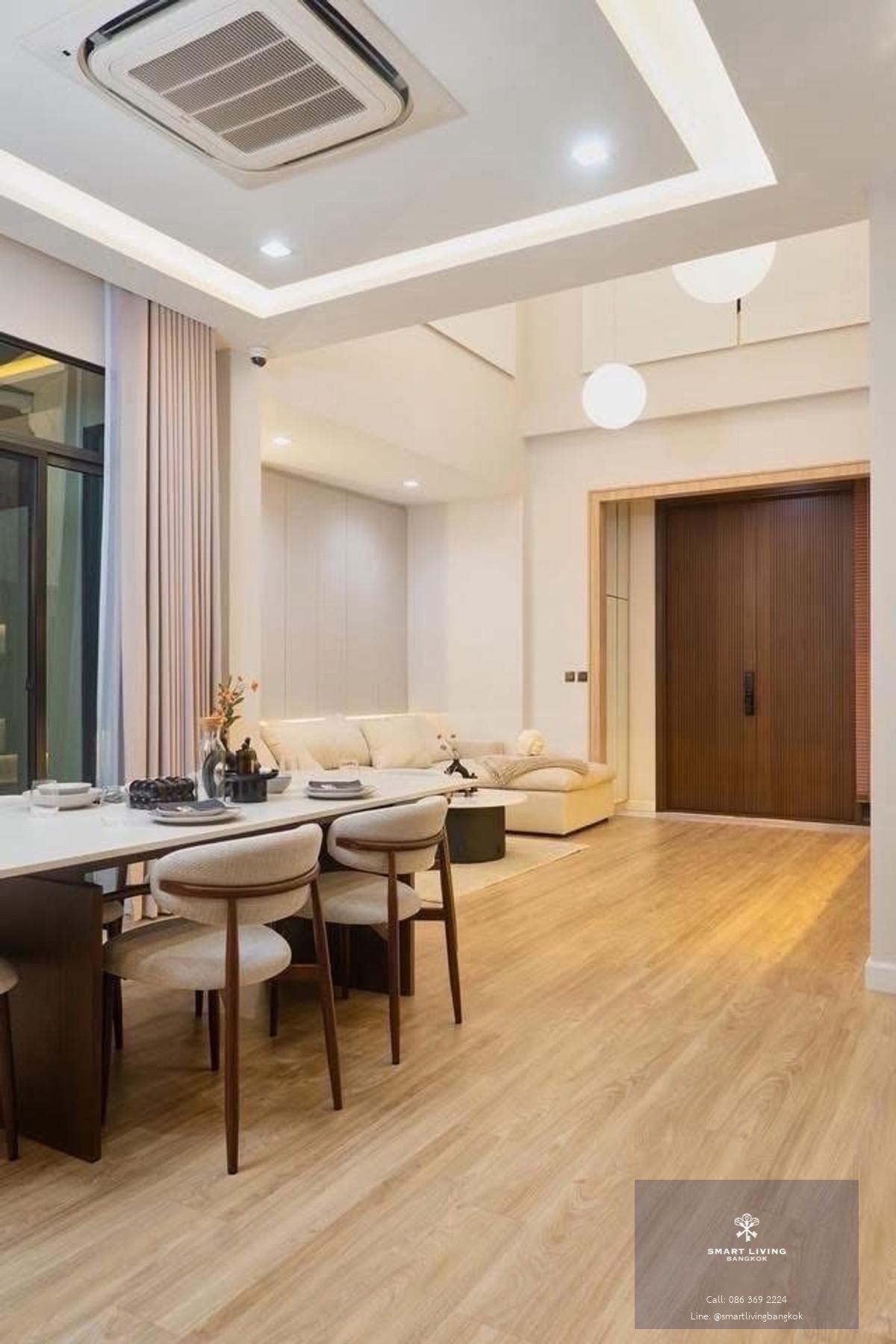 บ้านเดี่ยวหรู ใกล้ BTS ปุณณวิถี สุขุมวิท 101 เลี้ยงสัตว์ได้ ใกล้โรงเรียนนานาชาติ และแหล่งไลฟ์สไตล์