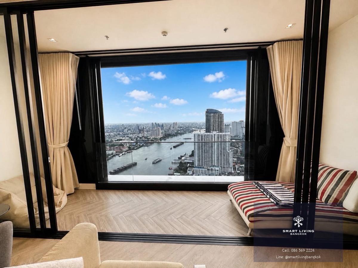คอนโดวิวโค้งแม่น้ำเจ้าพระยา Chapter เจริญนคร–ริเวอร์ไซด์ ใกล้ ICONSIAM มองเห็น Asiatique พร้อมอยู่