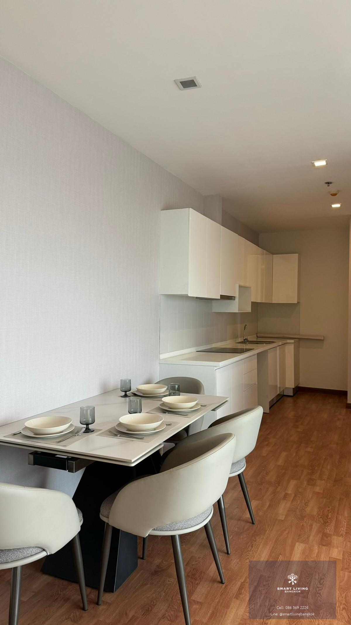 ให้เช่า The Coast Bangna ห้องแต่งใหม่ เฟอร์นิเจอร์ครบ ใกล้ BTS บางนา โรงเรียน และห้างสรรพสินค้า พร้อมเข้าอยู่ทันที