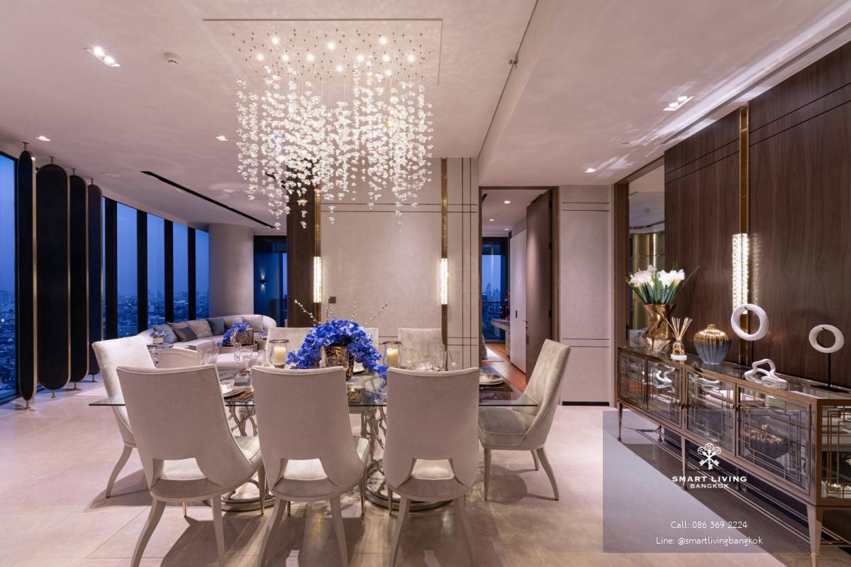 ให้เช่าคอนโดหรูริมแม่น้ำเจ้าพระยา Banyan Tree Residences Riverside Bangkok 2 ห้องนอน 178 ตร.ม. วิวแม่น้ำพาโนรามา ใกล้ ICONSIAM