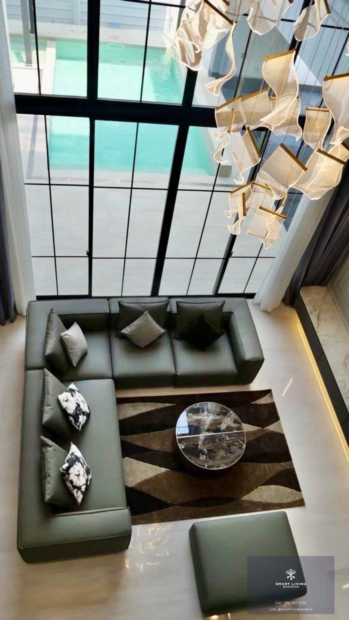 ให้เช่าบ้านเดี่ยวหรู พร้อมสระว่ายน้ำส่วนตัวและลิฟต์ ย่านกรุงเทพกรีฑา บ้านใหม่ ใกล้โรงเรียนนานาชาติ