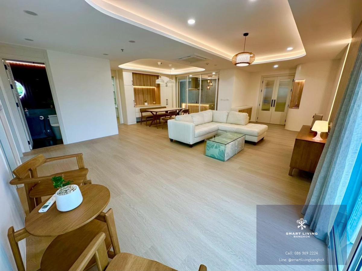 ให้เช่าคอนโด 3 ห้องนอน 3 ห้องน้ำ รีโนเวทใหม่ ห้องสวยพร้อมอยู่ ใกล้ BTS เอกมัย
