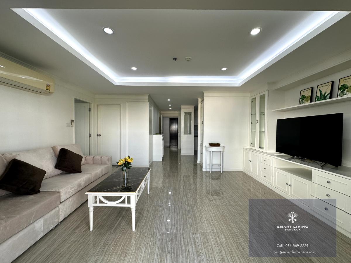 ให้เช่าคอนโด M Towers (เอ็ม ทาวเวอร์ส) สเปซใหญ่พิเศษ 120 ตร.ม. 2 ห้องนอน ทำเลใจกลางเมือง ใกล้ BTS พร้อมพงษ์