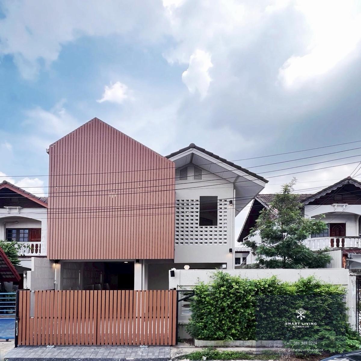 ขายบ้านเดี่ยว นาคนิวาส เลียบด่วน ใกล้ Central Eastville บ้านรีโนเวทใหม่ พร้อมอยู่ ทำเลสะดวก