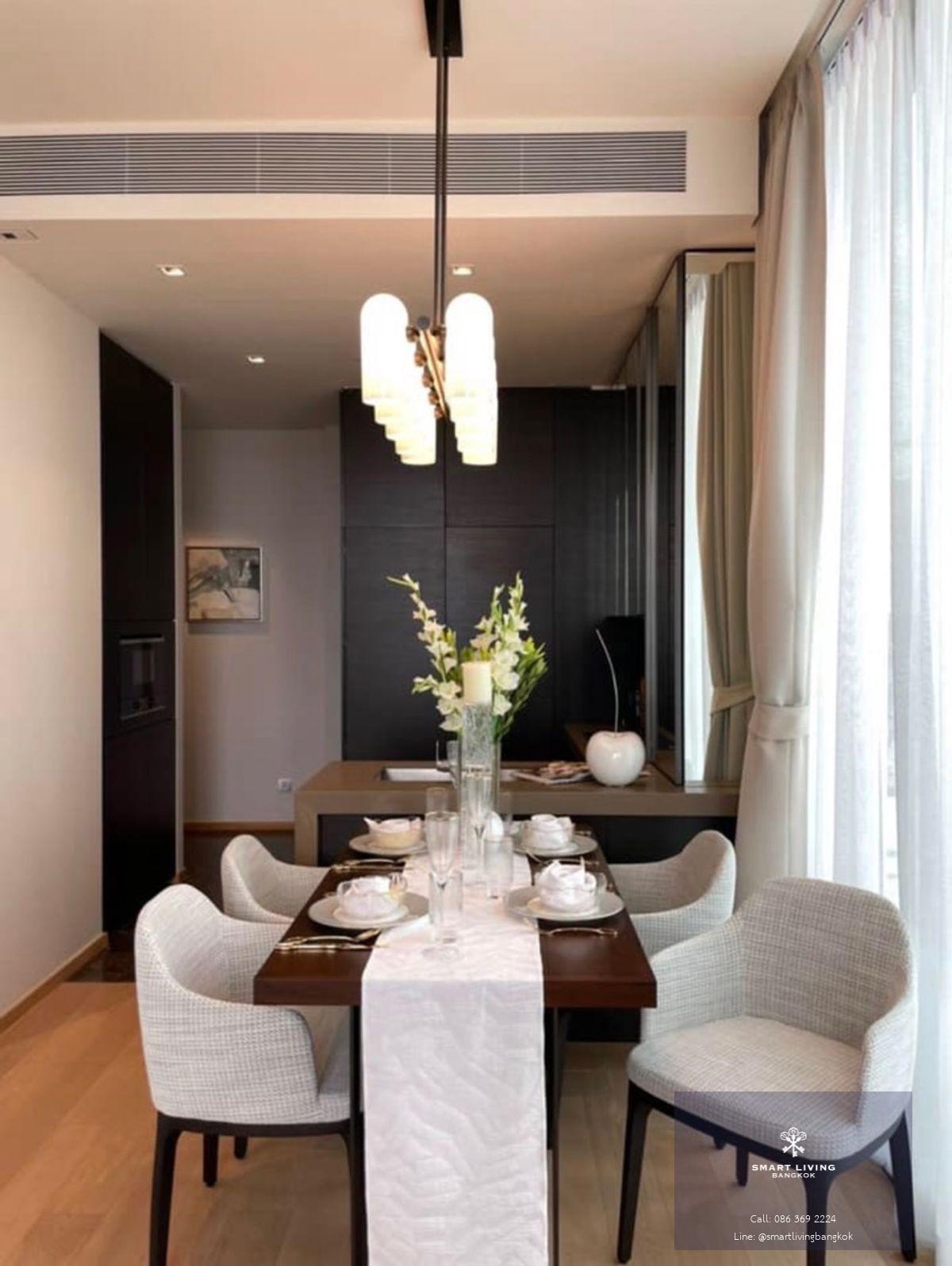 ✨ขาย คอนโดย่านชิดลม ที่28 Chidlom 2 ห้องนอน 75.25 ตร.ม.  เฟอร์นิเจอร์ครบ ตกแต่งพร้อมเข้าอยู่  ใกล้BTS ชิดลม