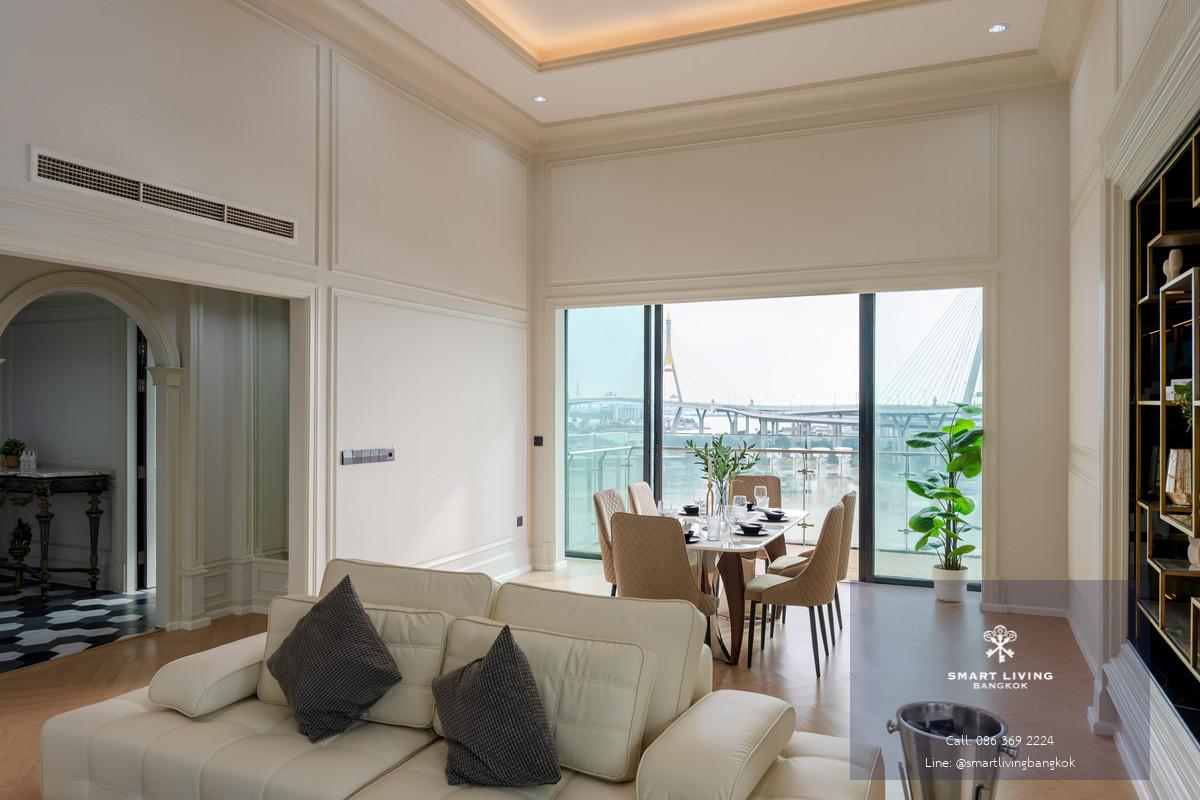 ✨ขายคอนโดหรูสไตล์ Luxury Modernริมแม่น้ำที่ The Pano Rama3 ห้องมุมขนาดใหญ่ วิวสวยโค้งแม่น้ำแบบพาโนรามา