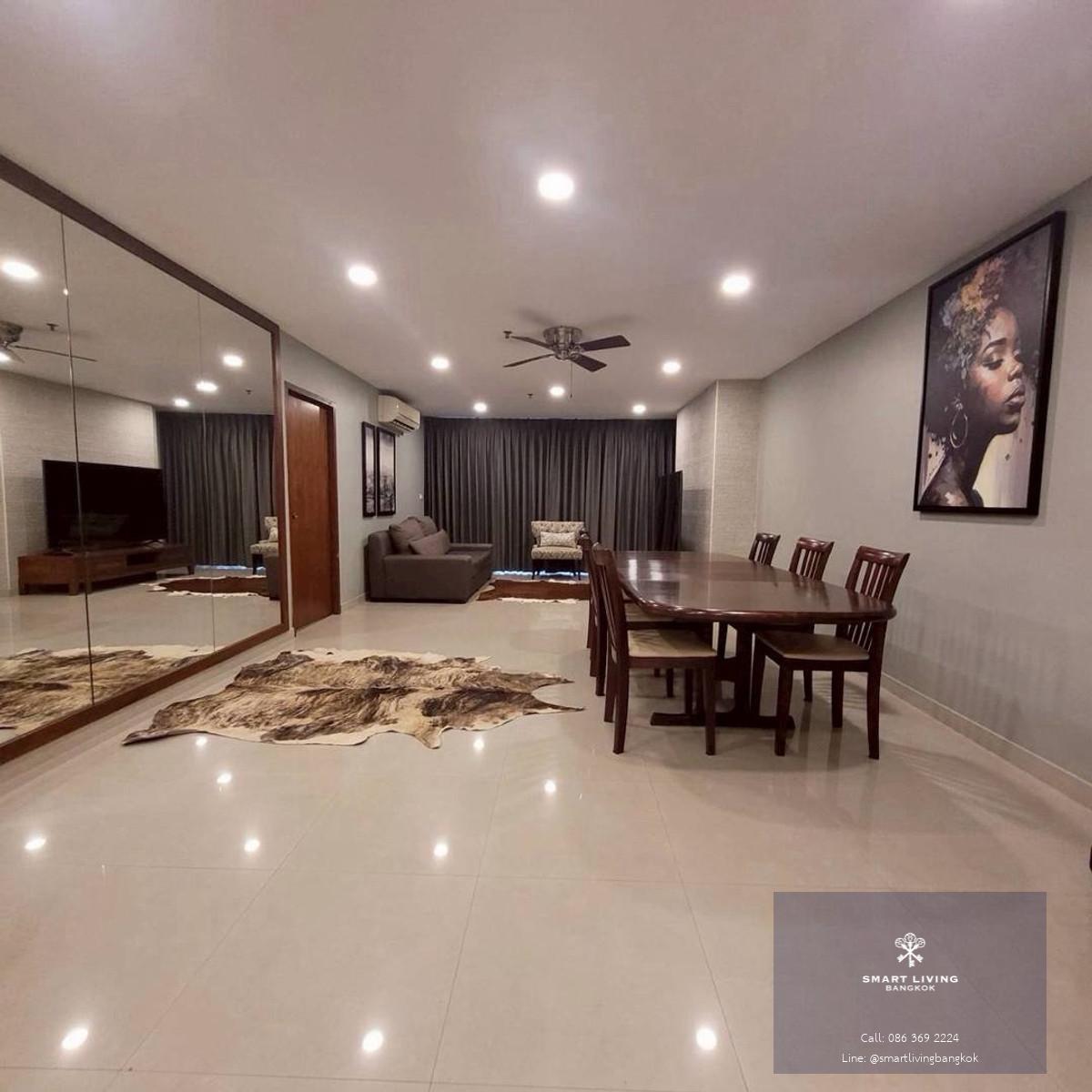 ขายคอนโด สุขุมวิท 39 ใกล้ BTS พร้อมพงษ์ ห้องใหญ่ 108 ตร.ม 2 ห้องนอน รีโนเวทใหม่ พร้อมอยู่ ใกล้ EmQuartier Fuji Super และ Samitivej