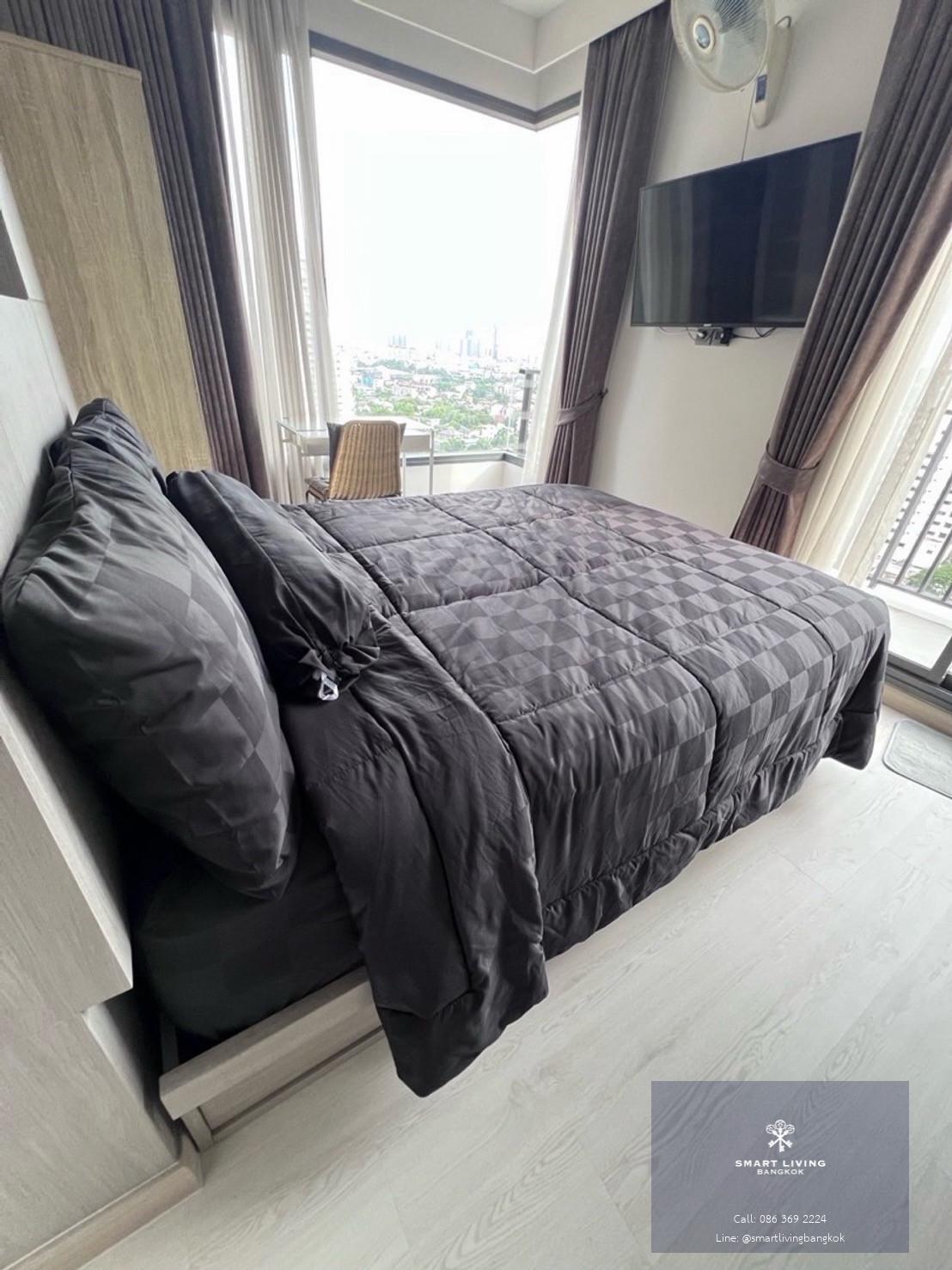 คอนโด M Thonglor 2 ห้องนอน เลี้ยงสัตว์ได้ พร้อมผู้เช่าและรายได้จากค่าเช่าถึงปี 2028