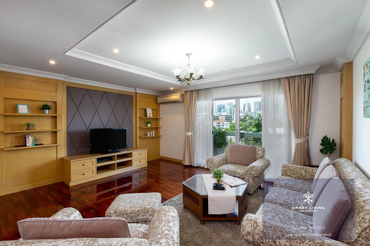 ✨Condo in Phromphong for rent! 3 bedroom with 200 sq.m fully furnished near BTS Phromphong, Fuji Supermarket