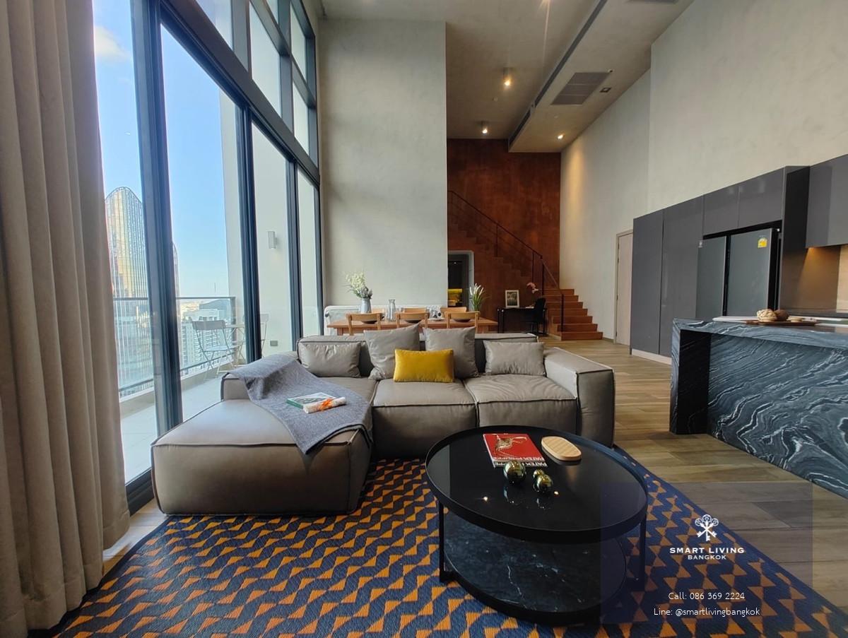 ขายเพนท์เฮาส์ดูเพล็กซ์ อโศก ใกล้ BTS Asoke MRT Sukhumvit ขายพร้อมผู้เช่า รายได้ 140,000 บาท/เดือน ถึงปี 2027