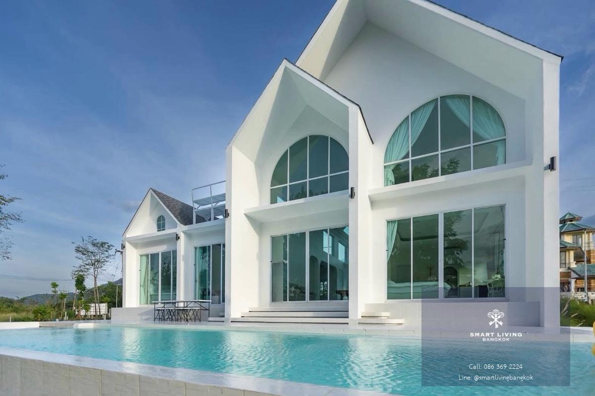 ขายพูลวิลล่าเขาใหญ่ สไตล์ Nordic พร้อมสระว่ายน้ำส่วนตัว ใกล้ Sir James Country Club มวกเหล็ก โปรโมชั่นมีนาคม ราคาพิเศษ