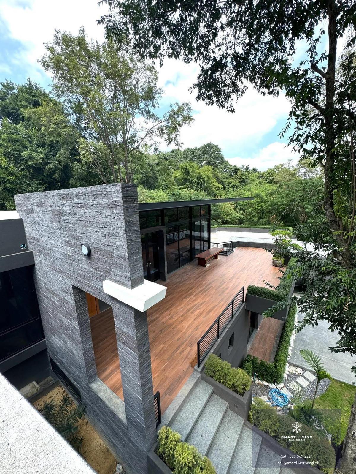 🍃ขาย Private Pool Villa ที่เขาใหญ่ พื้นที่ขนาดใหญ่ 338 ตรว. 6ห้องนอน เฟอร์นิเจอร์built-in  พร้อมสระว่ายน้ำส่วนตัว บรรยากาศร่มรื่นเงียบสงบ