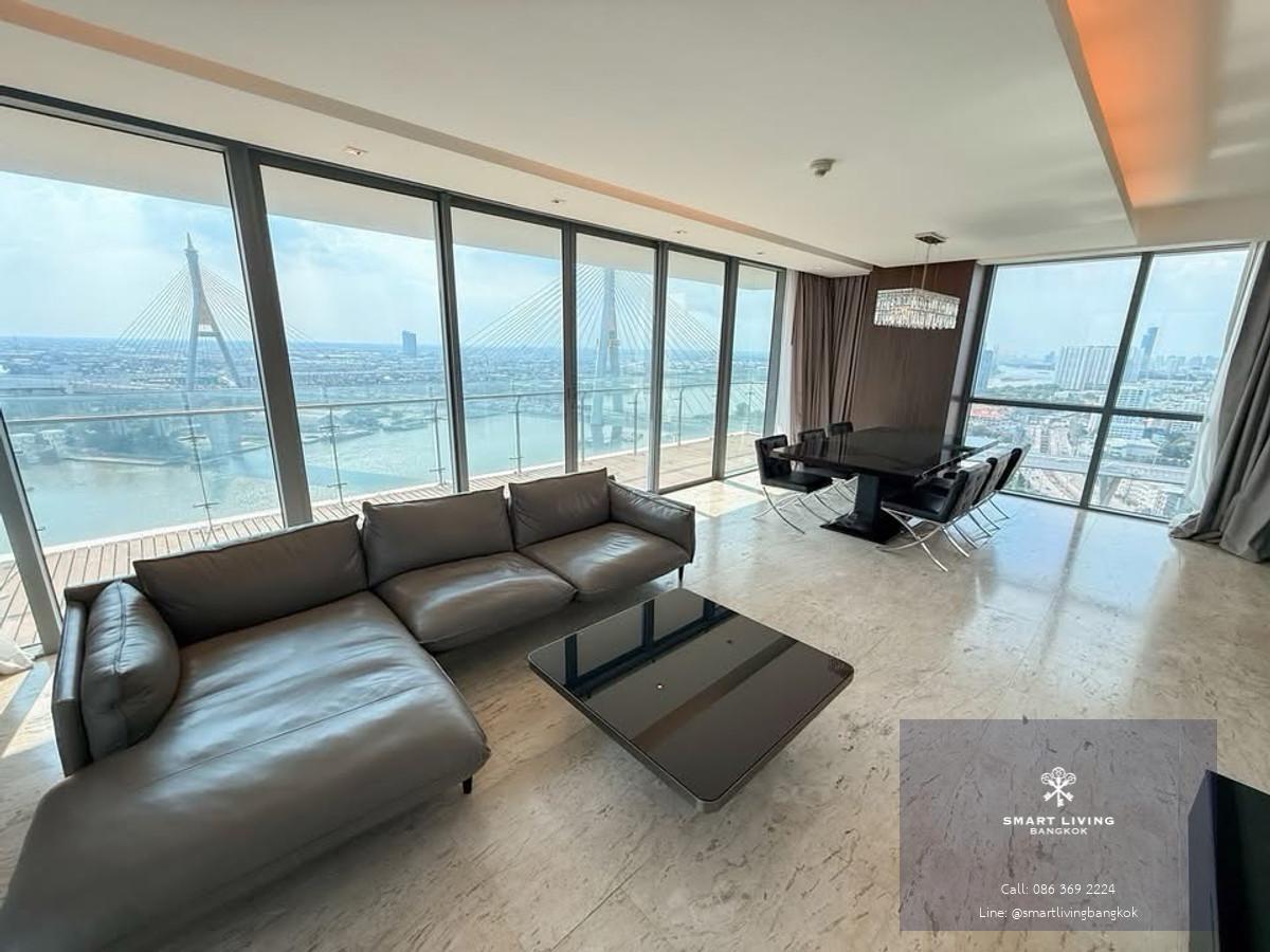 คอนโดวิวแม่น้ำเจ้าพระยาชั้นสูง ยูนิตขนาดใหญ่ สำหรับอยู่อาศัยและการลงทุน พระราม 3