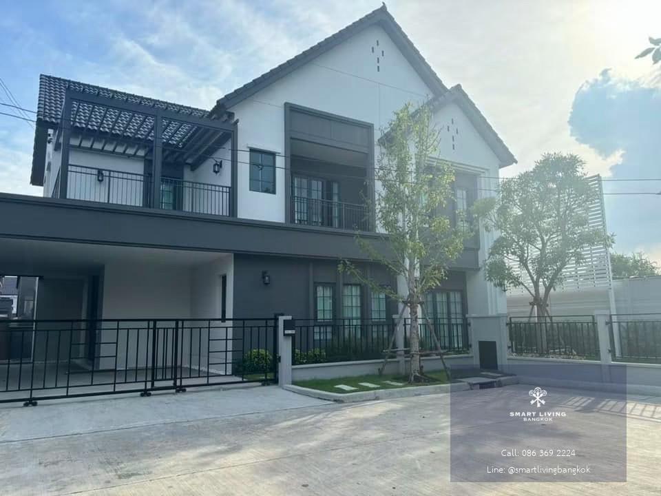 ให้เช่าบ้านหรูใกล้เมกาบางนา ราคาโปรโมชั่น 140,000 ถึงสิ้น ก.ค. พร้อมข้อเสนอพิเศษมากมาย พื้นที่ใช้สอยขนาดใหญ่ เหมาะสำหรับอยู่อาศัยแบบครอบครัว