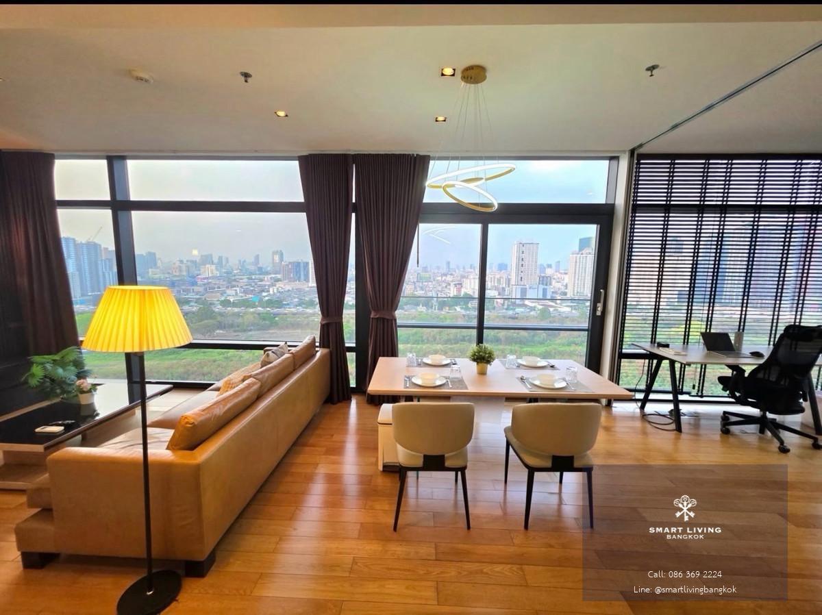 ให้เช่า Circle Living Prototype 1 ห้องนอน 84 ตร.ม ใกล้ MRT เพชรบุรี วิวโล่ง มีห้องทำงานส่วนตัว ใกล้ NIST และบำรุงราษฎร์