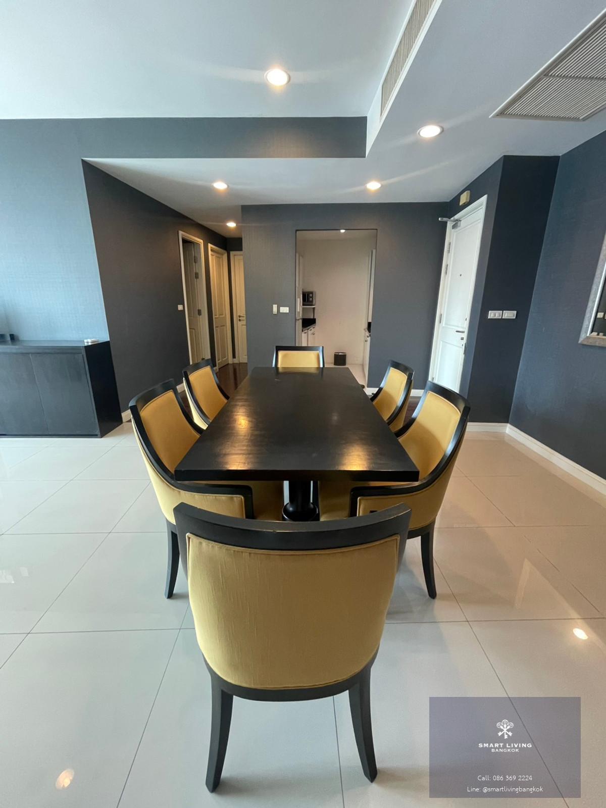 ให้เช่า/ขาย คอนโด  BAAN RAJPRASONG  2 ห้องนอน  126 ตร.ม. ใกล้ BTS Ratchadamri ใกล้ Lumphini Park