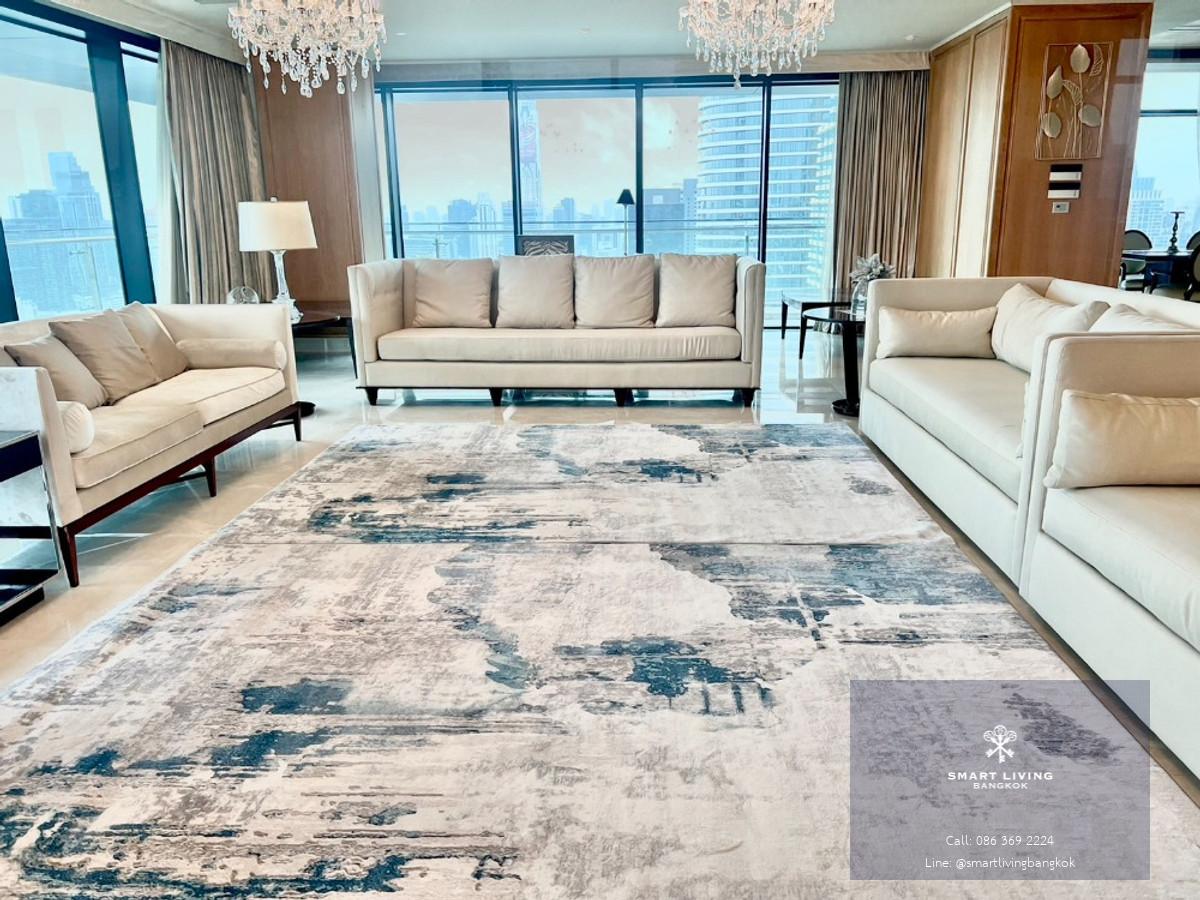 ขาย!! The Residences at The St. Regis Bangkok เรสซิเดนซ์ระดับอัลตร้าลักชัวรี ใจกลางราชดำริ, ห้องขนาดใหญ่ 440 ตร.ม. วิวสนามกอล์ฟ RBSC พร้อมระเบียงกว้าง, ทำเล Prime CBD, ติด BTS ราชดำริ, ใกล้ One Bangkok และสวนลุมพินี