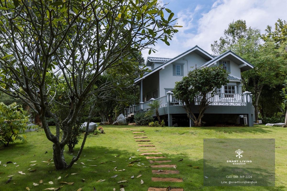 ขายบ้านเขาใหญ่ หมูสี 4 ห้องนอน ที่ดิน 253 ตร.ว บ้านพักตากอากาศใกล้อุทยาน เหมาะอยู่อาศัยและลงทุนปล่อยเช่า