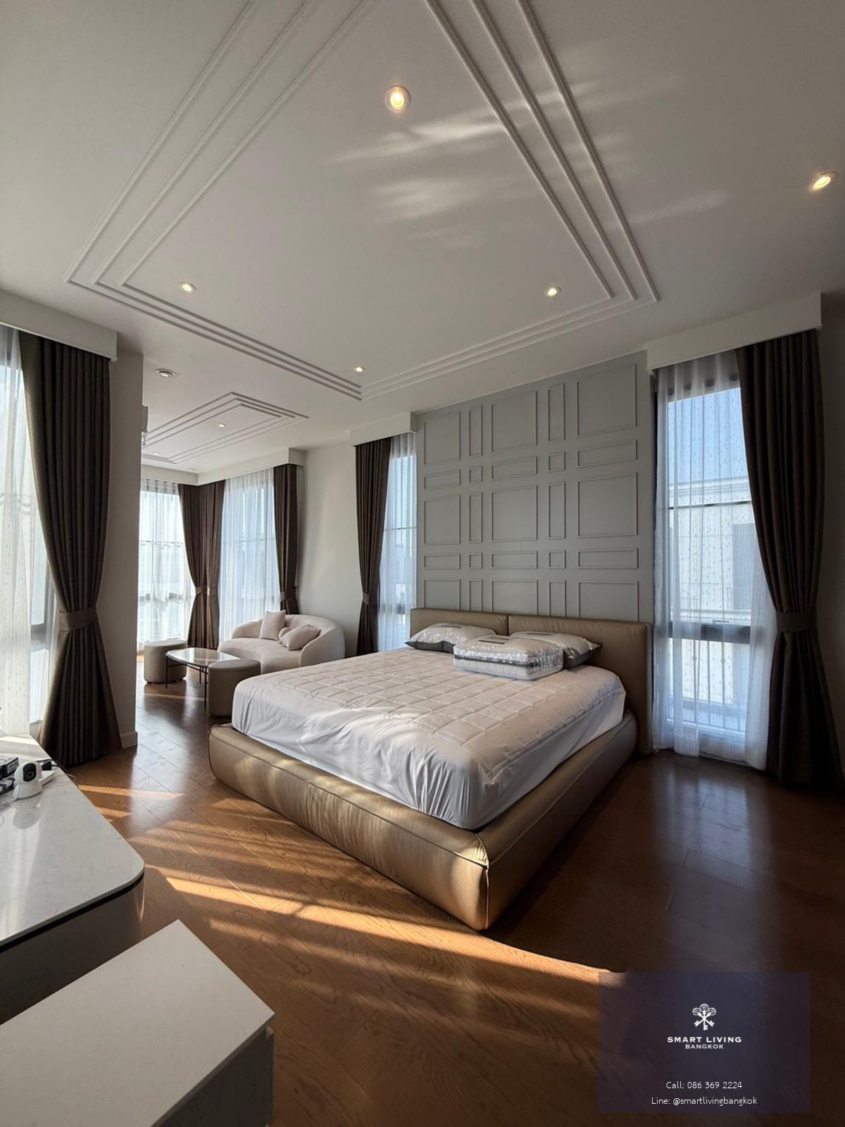 ให้เช่า/ขาย บ้าน House Malton Gates Krungthep Kreetha 5 ห้องนอน + 2 ห้องห้องแม่บ้าน ใกล้MRT หัวหมาก