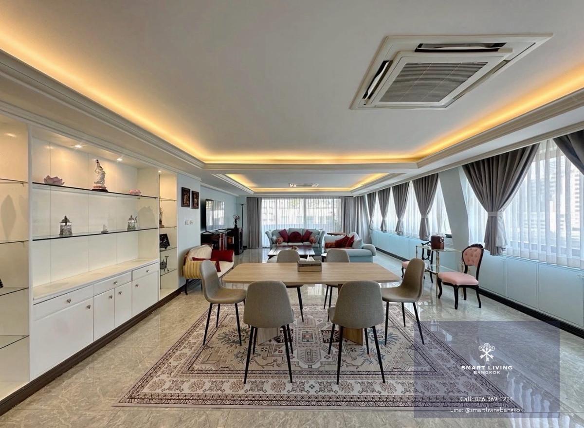 ขาย / เช่า low rise เพนท์เฮาส์ดูเพล็กซ์ รีโนเวทใหม่ ใกล้ BTS เพลินจิต เพียง 200 เมตร พื้นที่ขนาดใหญ่ 380 ตร.ม. ใจกลางย่านเพลินจิต เหมาะอยู่อาศัยในทำเลใจกลางเมืองที่เดินทางสะดวก