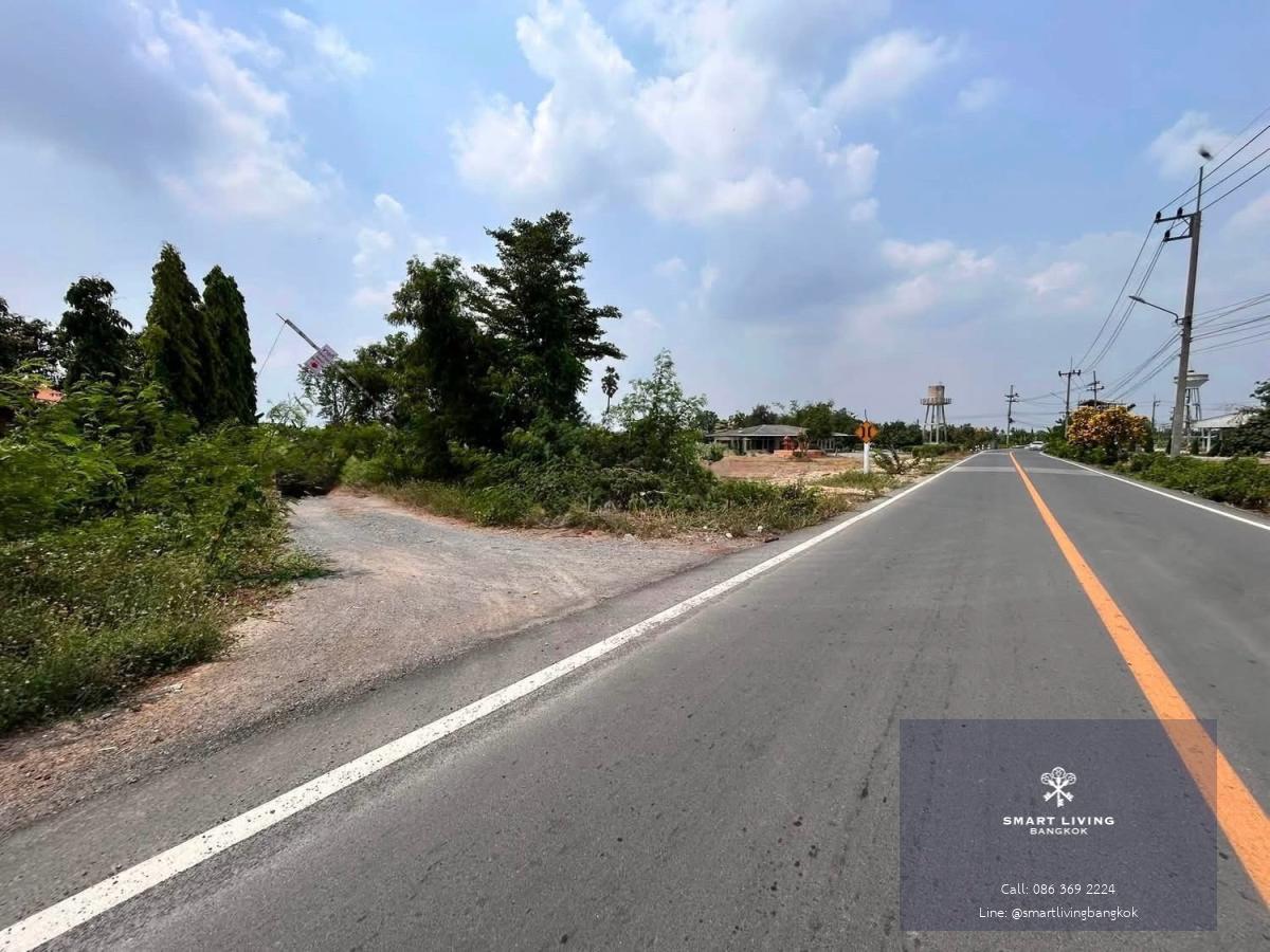 ขายที่ดินริมน้ำนครชัยศรี บางเลน วิวคุ้งน้ำสวย เหมาะสร้างบ้านหรือคาเฟ่ริมน้ำ