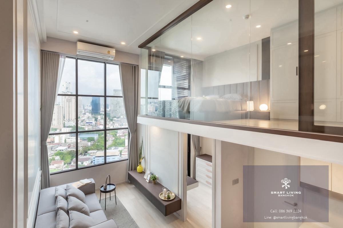 ขายคอนโดดูเพล็กซ์เพื่อการลงทุน Knightsbridge Prime Sathorn ทำเลศูนย์กลางธุรกิจ