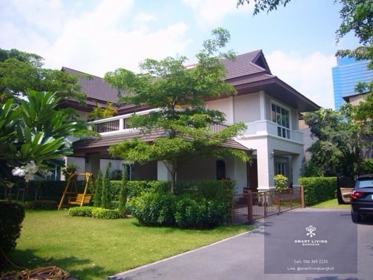 บ้านเดี่ยวให้เช่า 4 ห้องนอน ใกล้ BTS ทองหล่อ พื้นที่ใช้สอย 450 ตร.ม สุขุมวิท 36 พร้อมอยู่เมษายน 2026