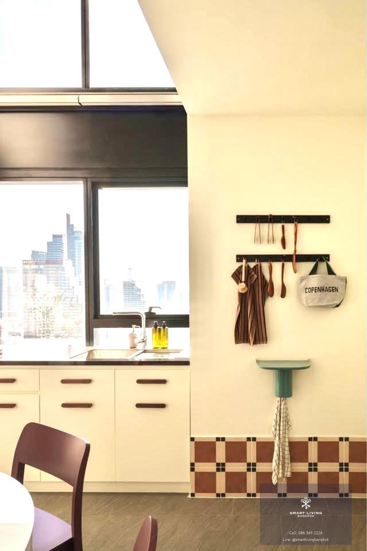 ให้เช่า คอนโด  The Lofts Silom  2 ห้องนอน  122 ตร.ม. ห้องใหม่ เพิ่งตกแต่งเสร็จโดย Designer